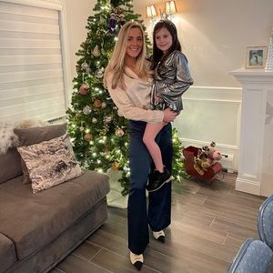 Gold Satin Button Up Shirt